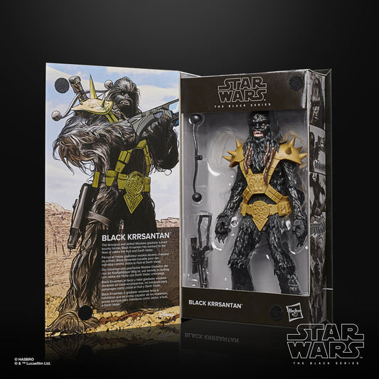 Star Wars The Black Series Black Krrsantan Toy 6-Inch-Scale